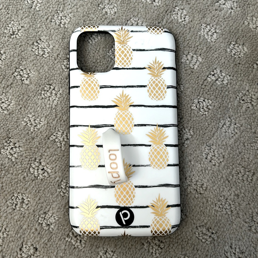 Loopy Original iPhone 11 (6.1” screen) in Pineapple / Matte Edition (righty)
